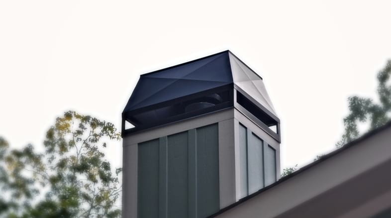 Outdoor Fireplace Chimney Tops